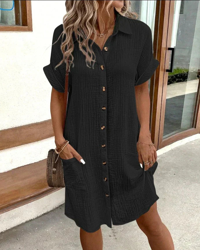 Second image of Brooklyn - Polo Shirt Dress