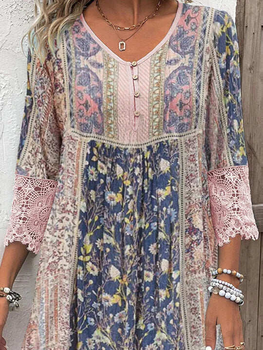 Second image of Raelynn - Boho Lace Dress